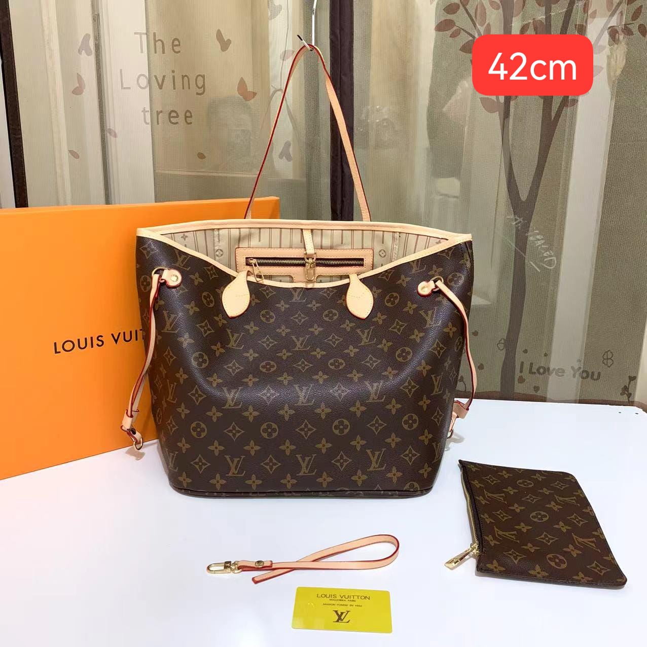 ๐๐ Neverfull MM Tote Bag