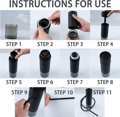 Portable Small Hookah Set