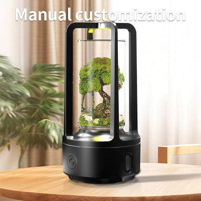 No Accessories 2 In 1 DIY Audio Crystal Light And Bluetooth-compatible Speaker Gift Touch Resin Night Light