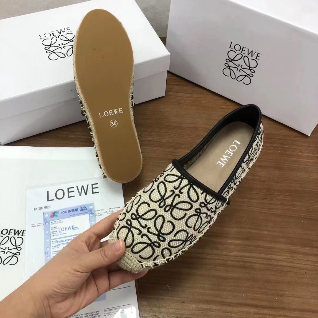 𝐋𝐄𝐖 Canvas Espadrille Shoes