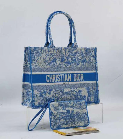 C.D Small Tiger Tote Bag