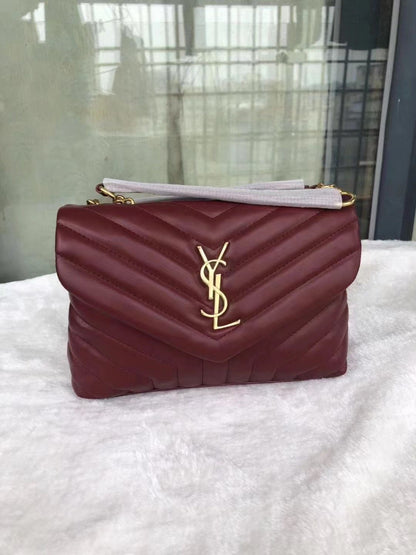 𝐒𝐍𝐓 𝐋𝐀𝐑𝐍𝐓 Quilted Monogram Shoulder Bag 30 cm